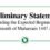 Preliminary Statement Regarding the Expected Beginning of the month of Muharram 1447 A.H.